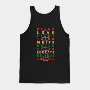 Black Power Black History Month African American Country Celebration Tank Top